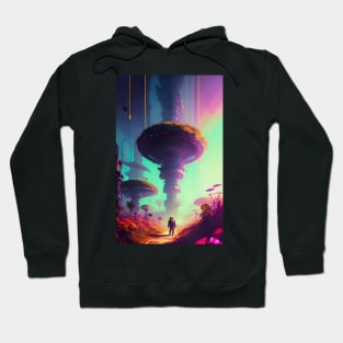 Abstract Another World Explorer Hoodie